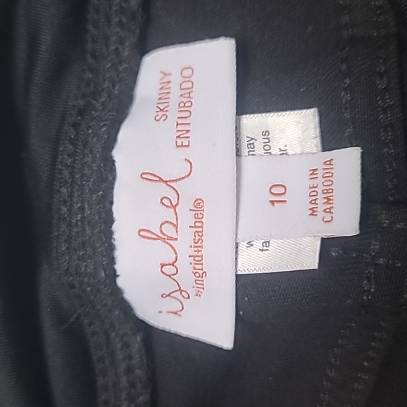 Isabel Maternity Black High-Waist Skinny Jeggings - Picture 6 of 6